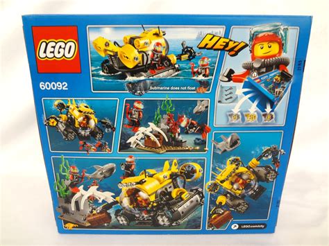 Lot Detail - LEGO Collector Set #60092 City Deep Sea Submarine New and ...