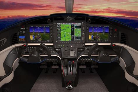 E1000 interior console shot by Jamie Klopp of Epic Aircraft, rendered using KeyShot. | Aircraft ...