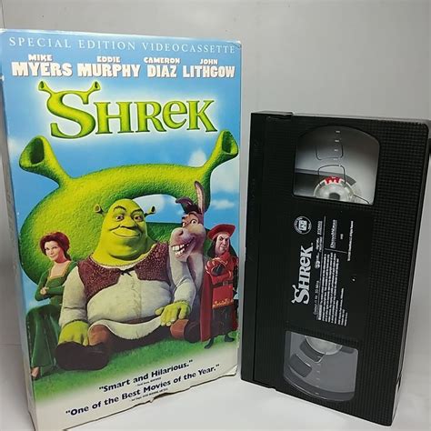 Shrek special Edition VHS Tape 2001 Clean And working In Good Condition ...