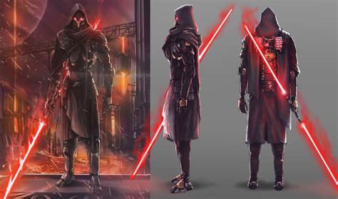 ArtStation - Cyborg Sith - Star Wars Original Character Fan Art Commission