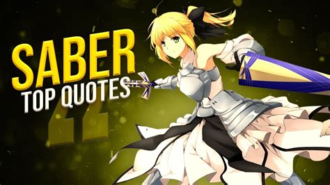 Saber - Best Quotes [HD] - YouTube