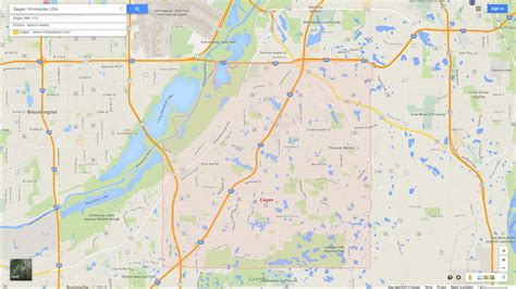 Eagan Minnesota Map