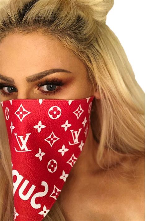 Supreme LV Leather Bandana | Bandana girl, Supreme clothing, Louis vuitton bandana