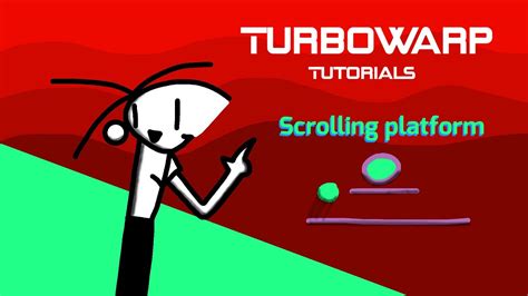 TurboWarp - Tutorial - Scrolling Platform - YouTube