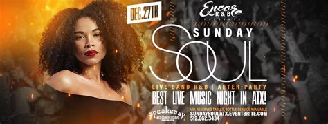 Sunday Soul: Live Band R&B Experience - Speakeasy