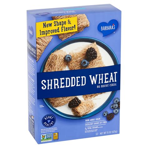 Barbara's Shredded Wheat Big Biscuit Cereal, 15 oz - Walmart.com ...