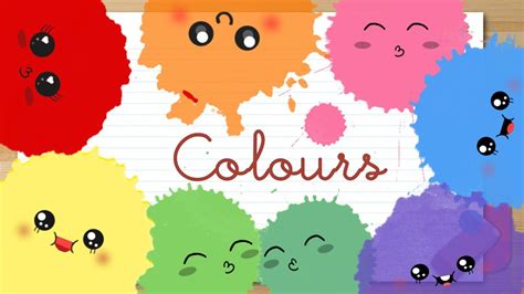 COLORES en INGLÉS para niños - YouTube