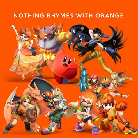 Orange Smash Bros Skins : r/orange