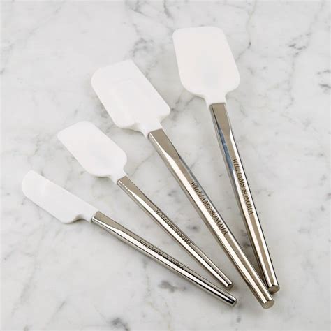 Stainless-Steel Ultimate Silicone Spatula Set | Spatula set, Spatula ...