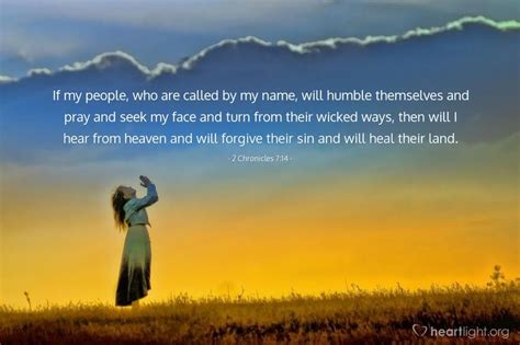 Inspirational illustration of 2 Chronicles 7:14 | Bible verse posters ...