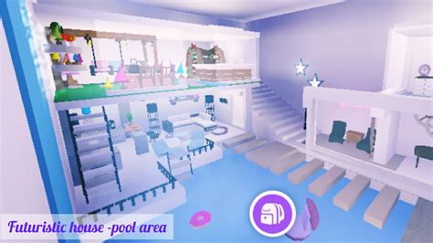 Adopt Me Futuristic House Build - Image to u