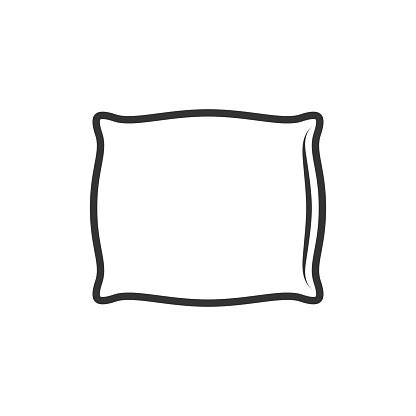 Pillow Stock Illustration - Download Image Now - iStock