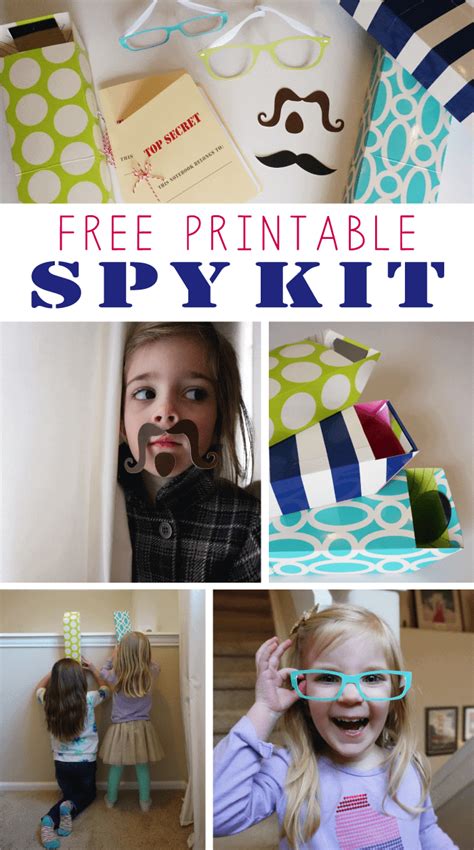 Printable Spy Kit for Kids - Yellow Bliss Road