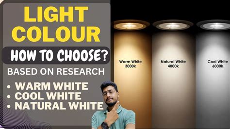 Which light colour is best for you? Warm White VS Cool White VS Natural ...