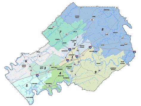 District Map - Knox County Commission