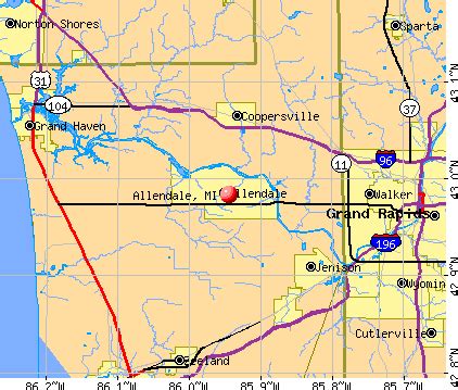 Allendale, Michigan (MI) profile: population, maps, real estate ...