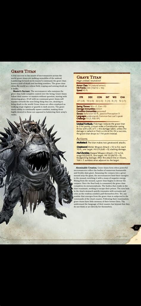 Pin by Brad Davis on D&d monsters | Dungeons and dragons homebrew, Dnd ...