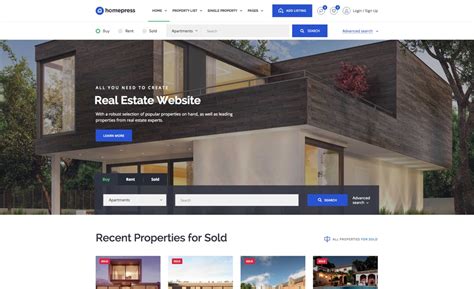 Best Real Estate WordPress Themes