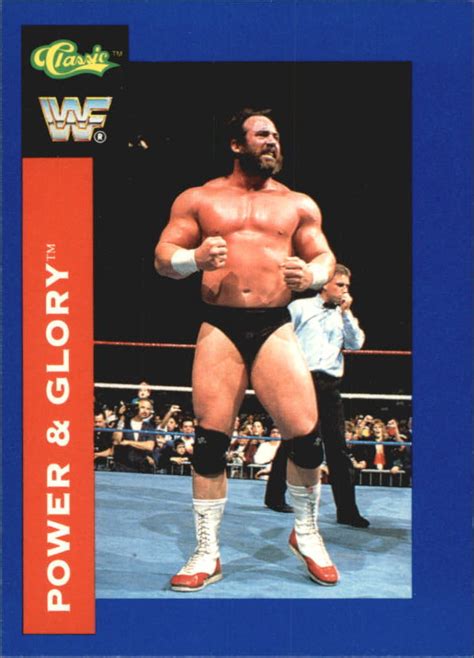 1991 WWF Classic Superstars Cards Power & Glory (No.14) | Pro Wrestling ...