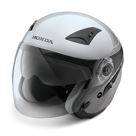 Honda Luxury Helmet Silver | Helm Resmi Honda PCX