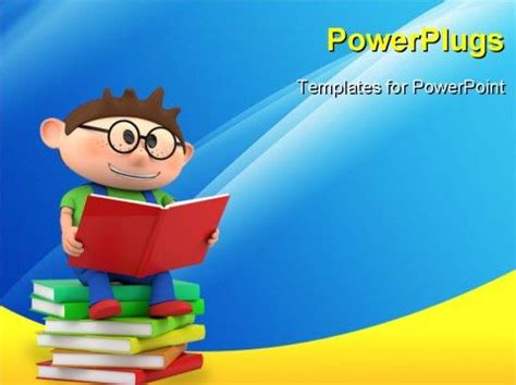 PowerPoint Template for reading | Powerpoint templates, Powerpoint ...