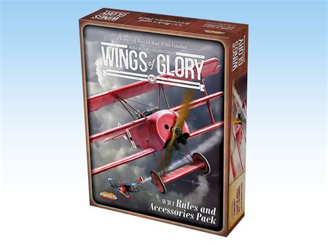 WGF002A - WW1 Wings of Glory - Rules and Accessories Pack - Ares GamesAres Games