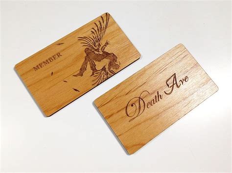 17 Best images about Wood Laser Engraved Business Cards on Pinterest ...