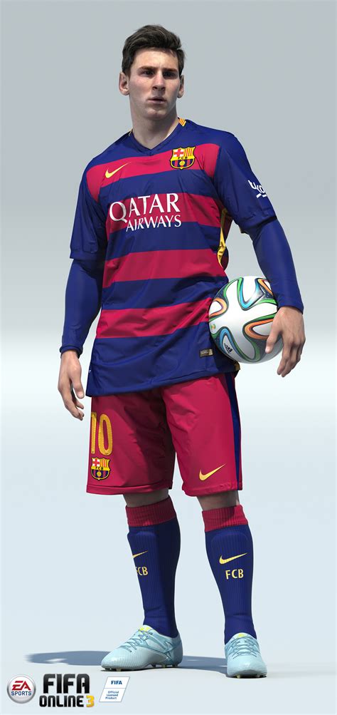 byungmoon kang - lionel messi 3D