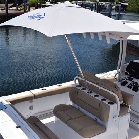 Hydra Shade 8 Foot Boat Umbrella in 2020 (With images) | Boat accessories, Center console boats ...