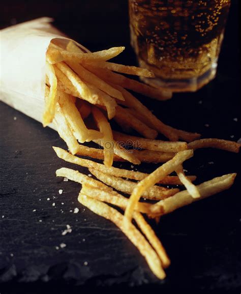 Food French Fries And Beer Picture And HD Photos | Free Download On Lovepik