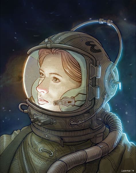 Astronaut Illustration | Astronaut illustration, Illustration, Astronaut drawing