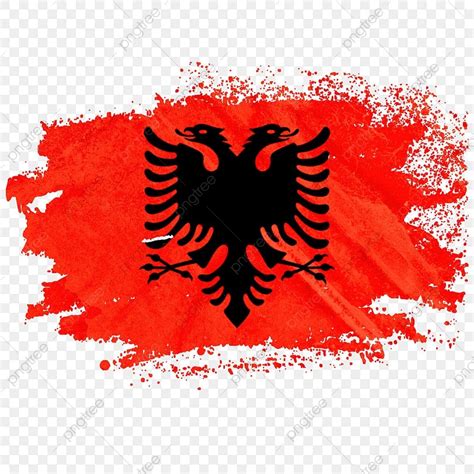 Alte Albanische Flagge, Flagge Albaniens, Albanien, Flagge PNG und PSD Datei zum kostenlosen ...