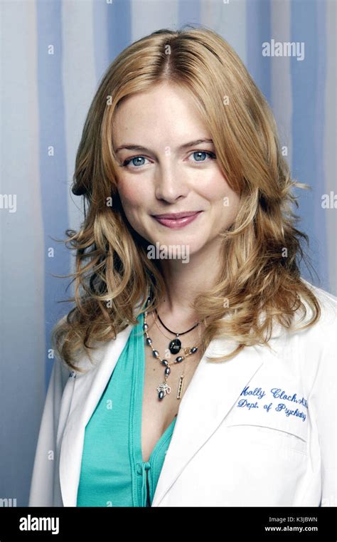 SCRUBS Series#4 HEATHER GRAHAM as Dr. Molly Clock SCRUBS Stock Photo ...