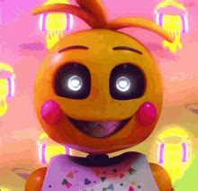 Fnaf Love Taste Chica GIF - Fnaf Love Taste Chica Toy Chica - Discover & Share GIFs