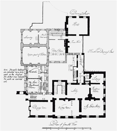 Plate 111: No. 10, Downing Street, plan of alterations in 1781 | British History Online