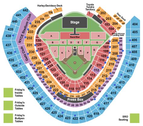 American Family Field Seating Chart And Maps - Milwaukee