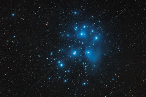 Pleiades and Geminid meteor shower - Sky & Telescope - Sky & Telescope