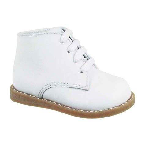 Lee Toddler Classic White Walking Booties - Kids Shoe Box