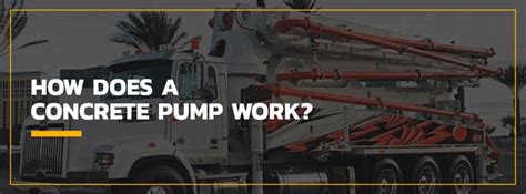 How Does a Concrete Pump Work? | How Do Concrete Pumps Work?