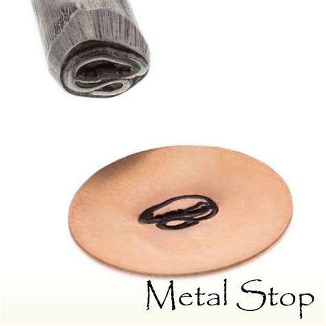 Mouse Outline Metal Design Jewelry Stamp Tool for Use With Soft Metals ...