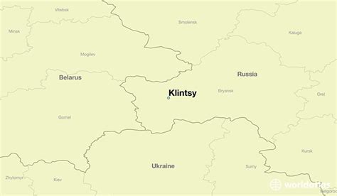 Where is Klintsy, Russia? / Klintsy, Bryansk Oblast Map - WorldAtlas.com