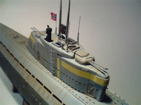 Submarine type XXI U 3504 - Scale Model