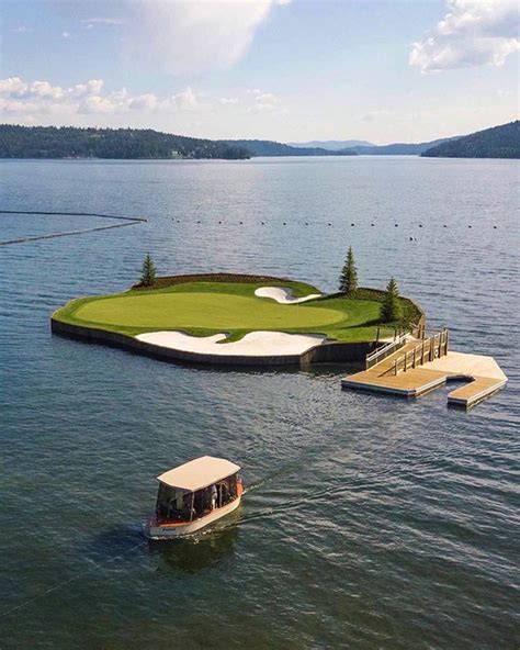 Coeur d'Alene Resort Golf Course | Golf courses, Coeur d alene resort, Coeur d'alene idaho