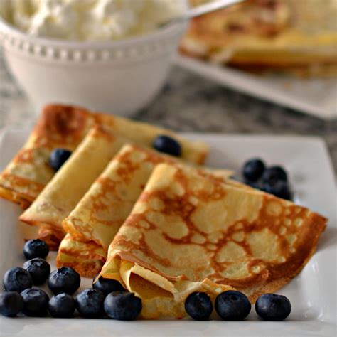 Easy Crepe Recipe | TheBestDessertRecipes.com