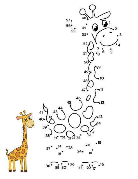 Animal Dot To Dot Printable