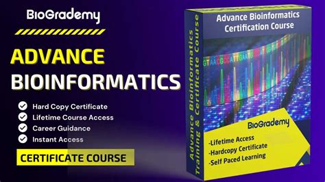 Advance Bioinformatics Certification Course - BioGrademy