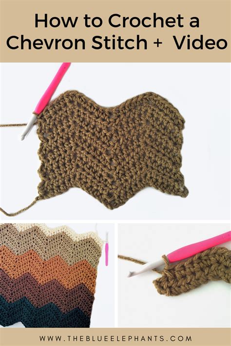 How to Crochet Chevron Stitch [Video + Written]