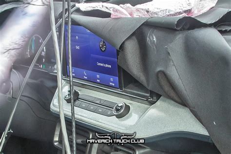 Spied: Ford Maverick Interior First Look | MaverickTruckClub - 2022+ Ford Maverick Pickup Forum ...