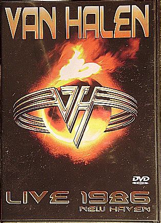 Van Halen – Live 1986 (New Haven) (2004, 4.3 PAL, DVD) - Discogs