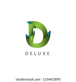 Deluxe Logo Vector Template Design Illustration Stock Vector (Royalty ...